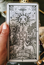 Load image into Gallery viewer, Bookmarks Tarot Card - Death, The Hermit, The Sun, The Chariot, The Empress, The World -