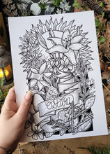 Load image into Gallery viewer, Yule poster & magic sheet - A4 format