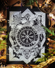 Load image into Gallery viewer, Tree of Life screen-printed poster - A3