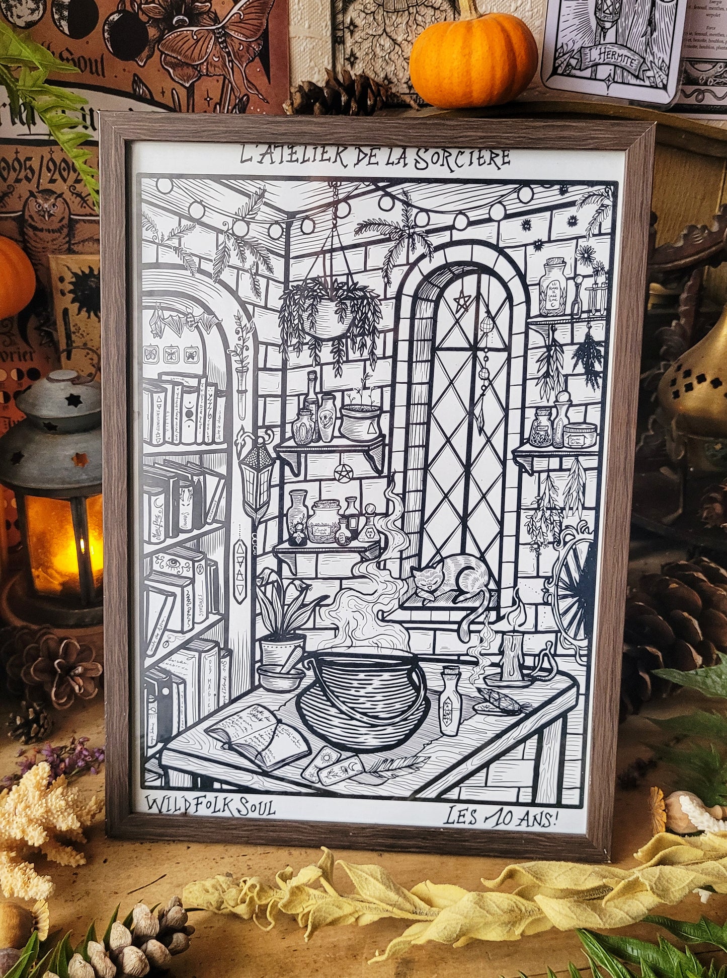 L'Atelier de la Sorcière - Affiche format A4