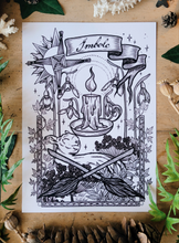 Load image into Gallery viewer, Samhain poster & magic sheet - A4 format