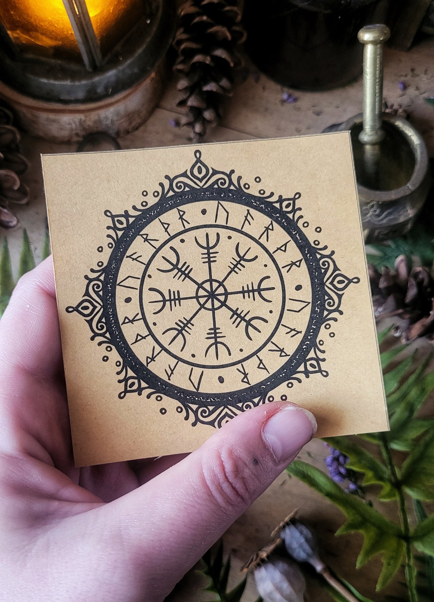 Autocollant Rune&Roots