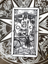 Load image into Gallery viewer, Bookmarks Tarot Card - Death, The Hermit, The Sun, The Chariot, The Empress, The World -