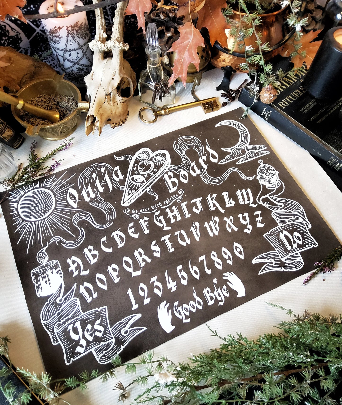 Ouija rug