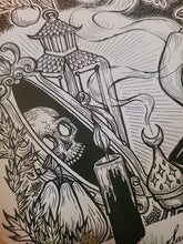 Load image into Gallery viewer, Samhain poster & magic sheet - A4 format