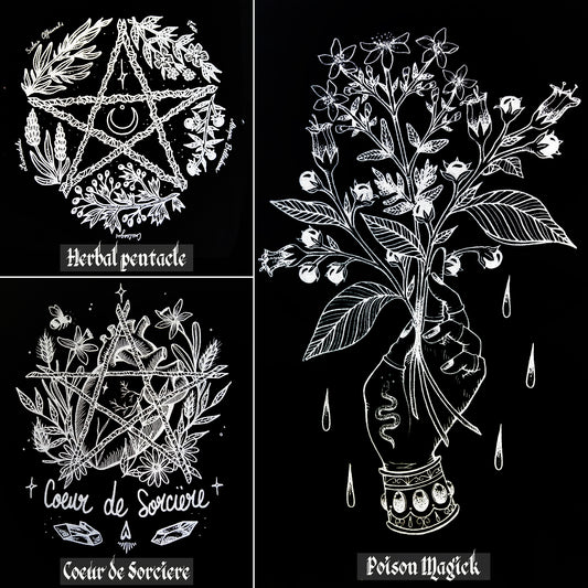 Des Illustrations rééditées pour Beltane !