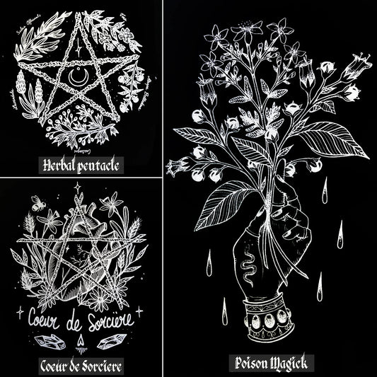 Des Illustrations rééditées pour Beltane !