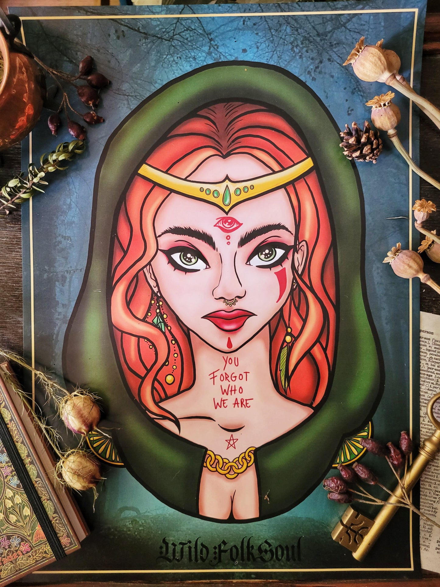 Affiche Prêtresse - You forgot who we are