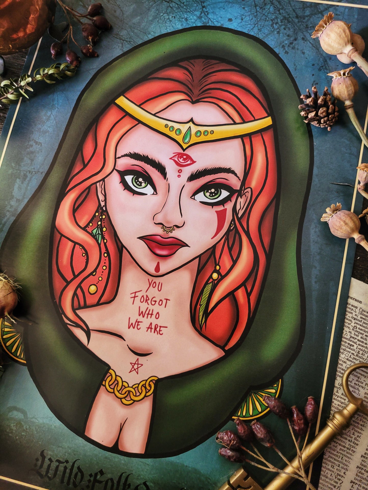 Affiche Prêtresse - You forgot who we are