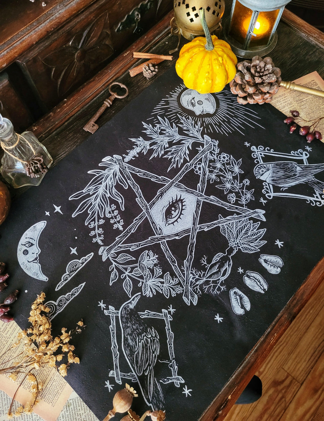 Tarot drawing mat - Divination