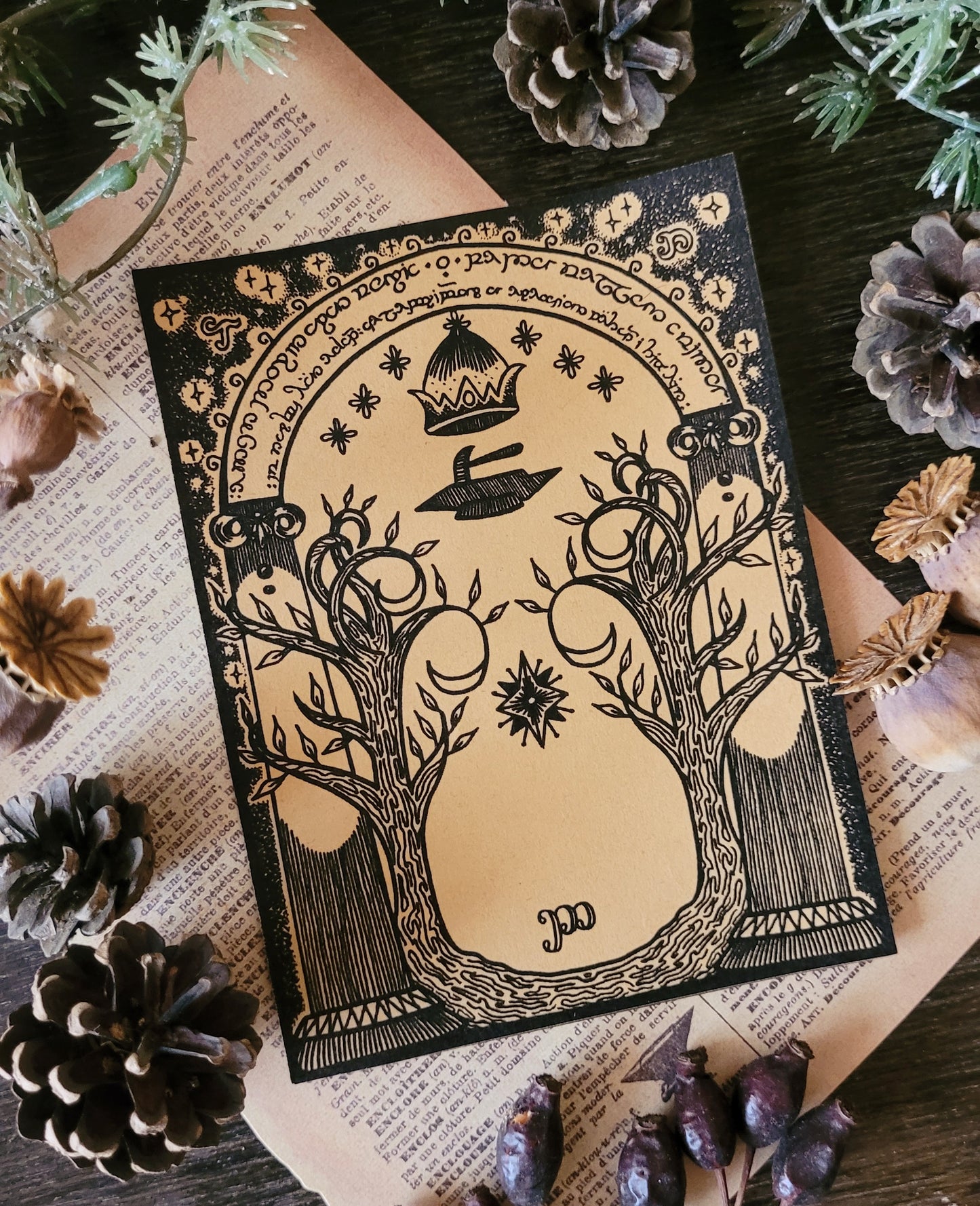 Autocollant Porte de la Moria