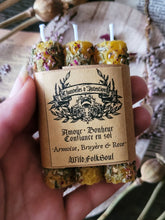 Load image into Gallery viewer, Intention candles in pure artisanal beeswax - Love, Happiness, Self-confidence 