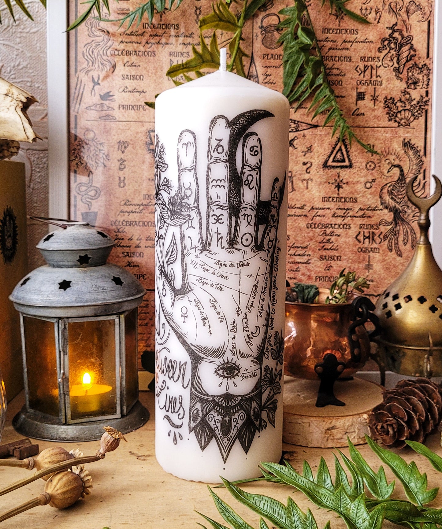 Bougie d'autel - Diseuse de Bonne Aventure