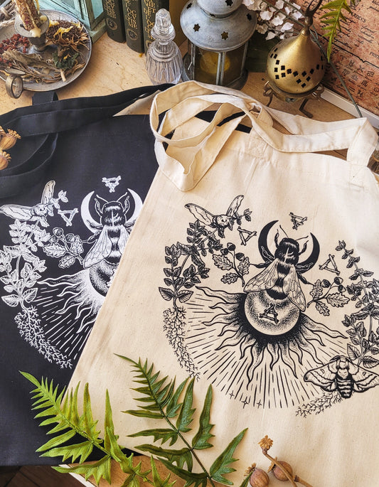 Abeille & Abondance - Tote bag - 2 coloris