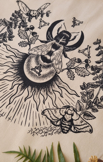 Abeille & Abondance - Tote bag - 2 coloris