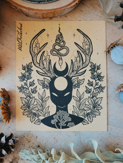 Autocollant Cernunnos