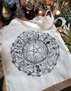 Wheel of the year Tote bag 3 colors