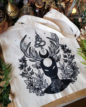 Charger l&#39;image dans la galerie, Cernunnos - Tote bag - 3 coloris