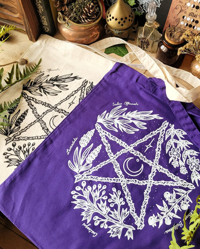 Herbal Pentacle - Tote bag - 4 coloris