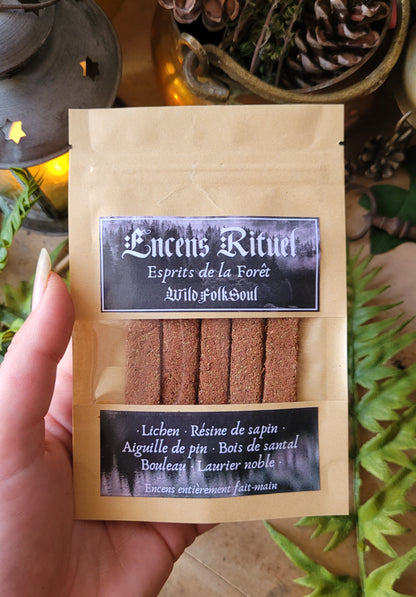 Encens Rituel - Esprits de la Forêt -