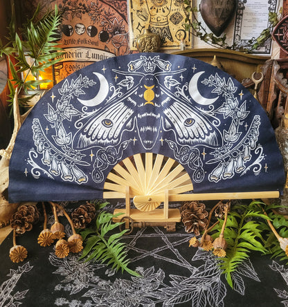 Éventail Mystic Midnight