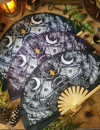 Éventail Mystic Midnight