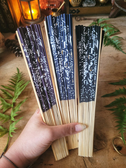Éventail Mystic Midnight