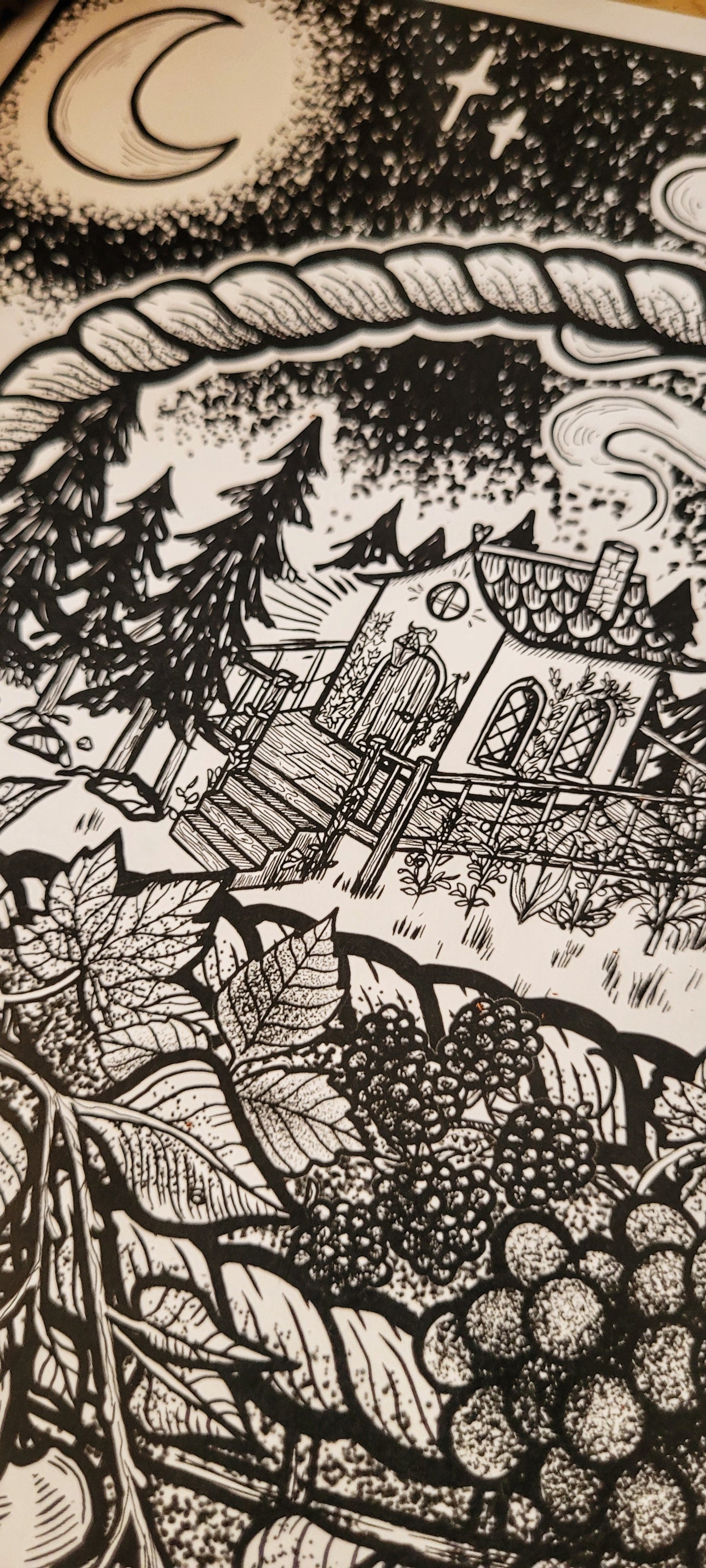 Affiche Sabbat de Mabon & fiche magique  - format A4