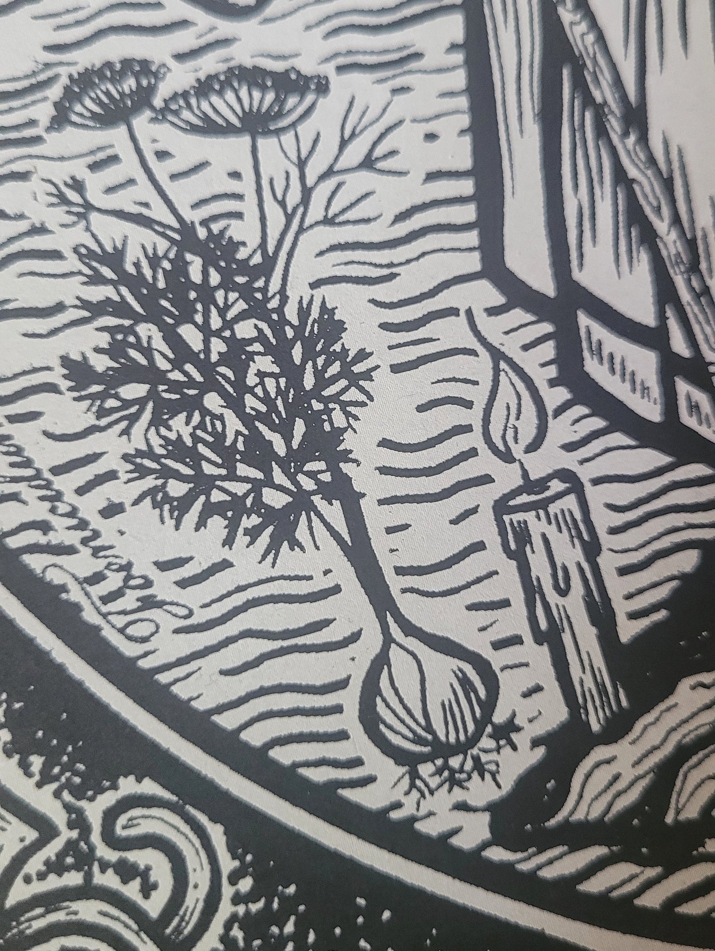 Affiches sérigraphiées Le Charme des 9 Herbes - Format A3