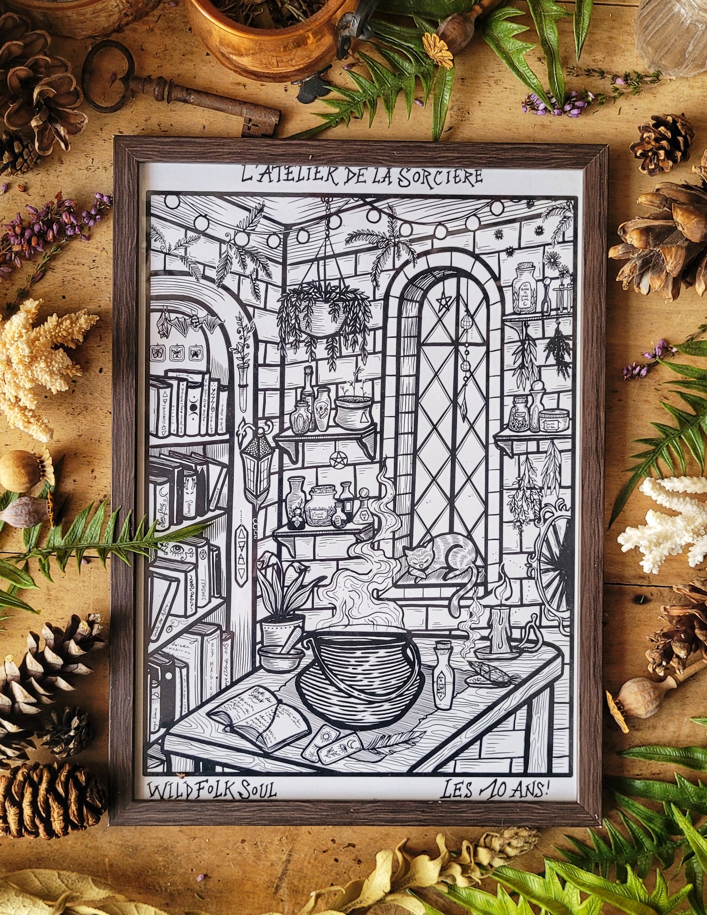 L'Atelier de la Sorcière - Affiche format A4