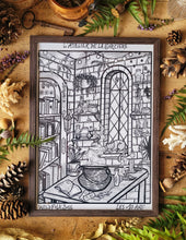 Charger l&#39;image dans la galerie, L&#39;Atelier de la Sorcière - Affiche format A4