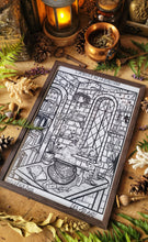 Charger l&#39;image dans la galerie, L&#39;Atelier de la Sorcière - Affiche format A4
