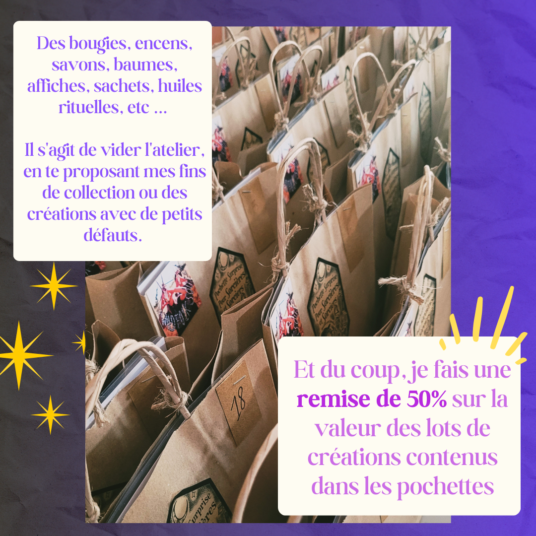 Les pochettes surprises de Sorcières & Sorciers - édition 2026