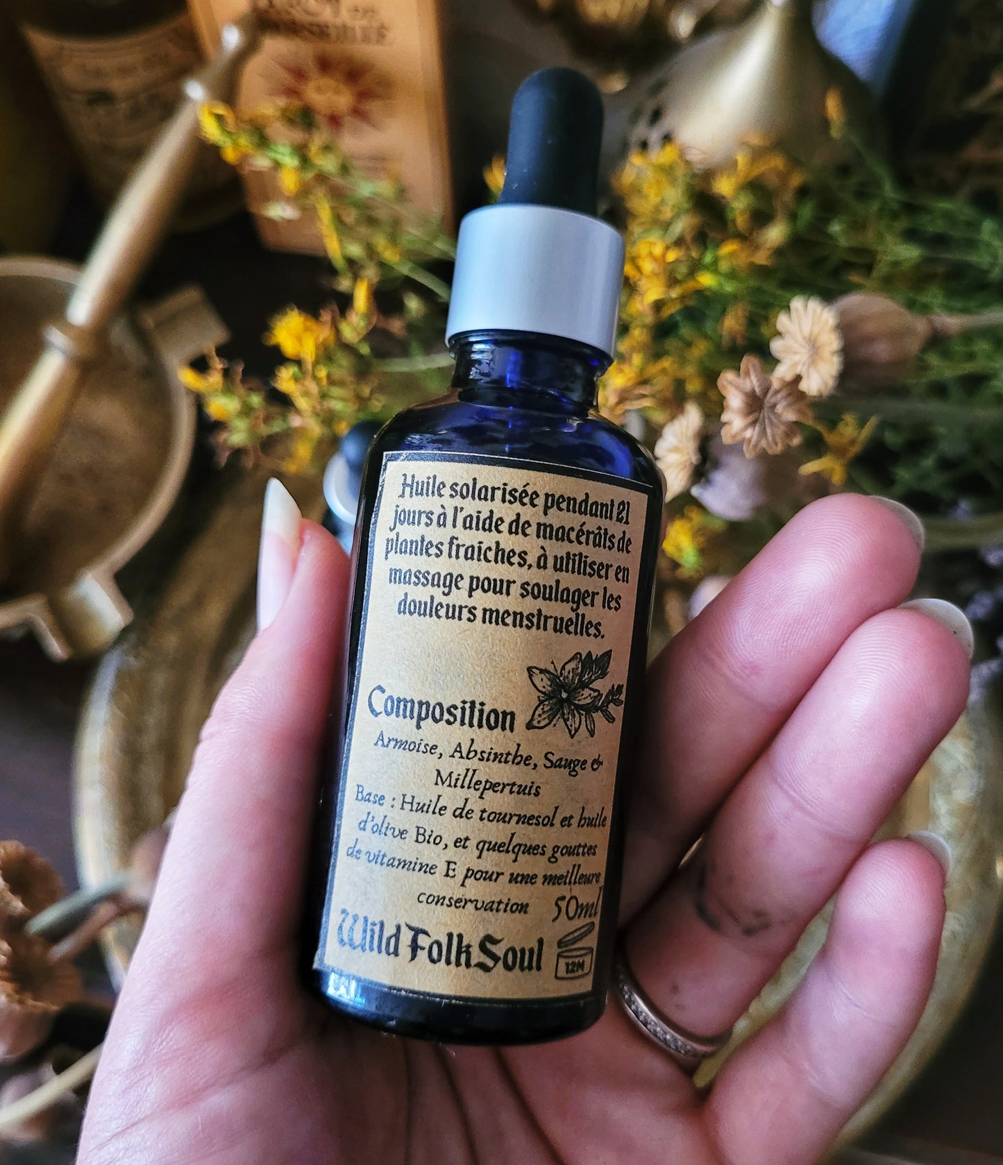 Huile de massage Douleurs Menstruelles