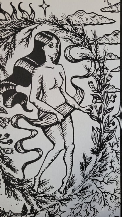 Affiches sérigraphiées Arcanes de Tarot - A3
