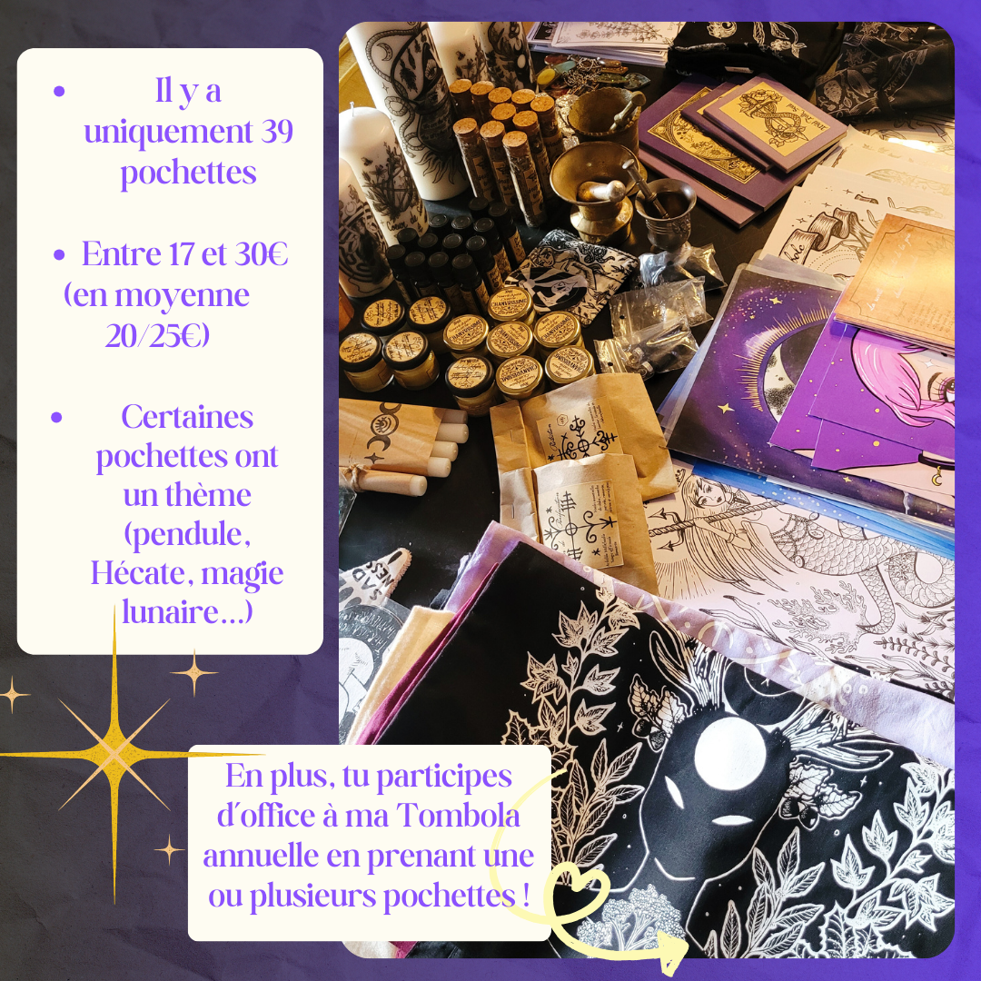 Les pochettes surprises de Sorcières & Sorciers - édition 2026