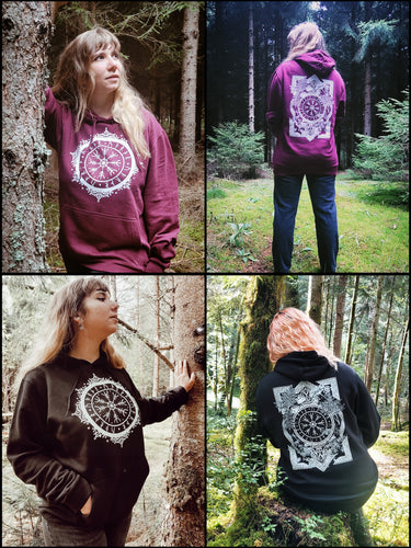 Précommande Sweat à capuche - Runes & Roots - 2 coloris au choix - Frais de port comprit