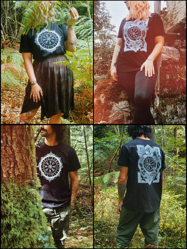 Précommande tee-shirts unisexes (2 coloris) - Runes & Roots - Frais de port comprit
