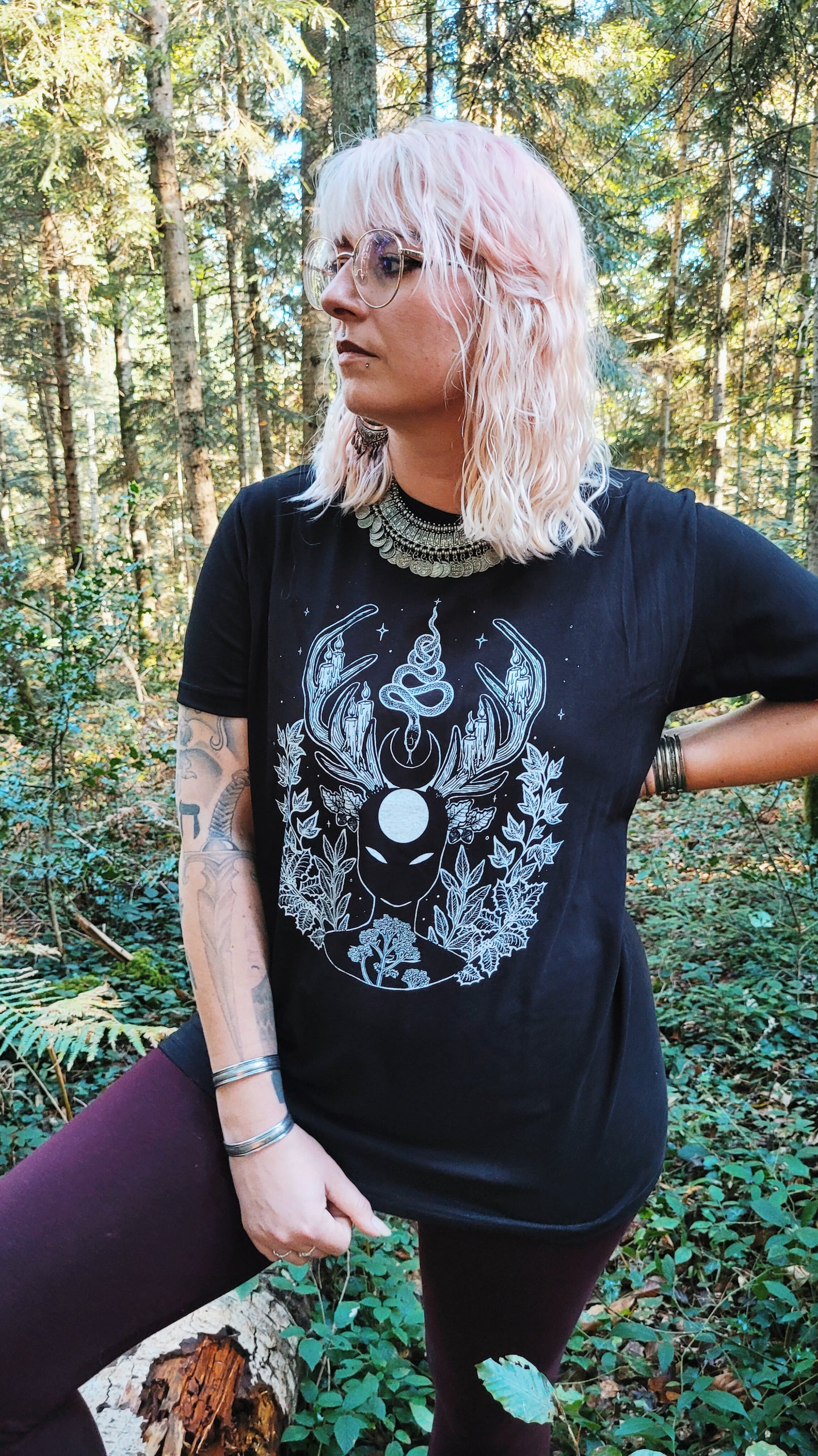 Cernunnos - Tee shirt unisexe - 2 coloris