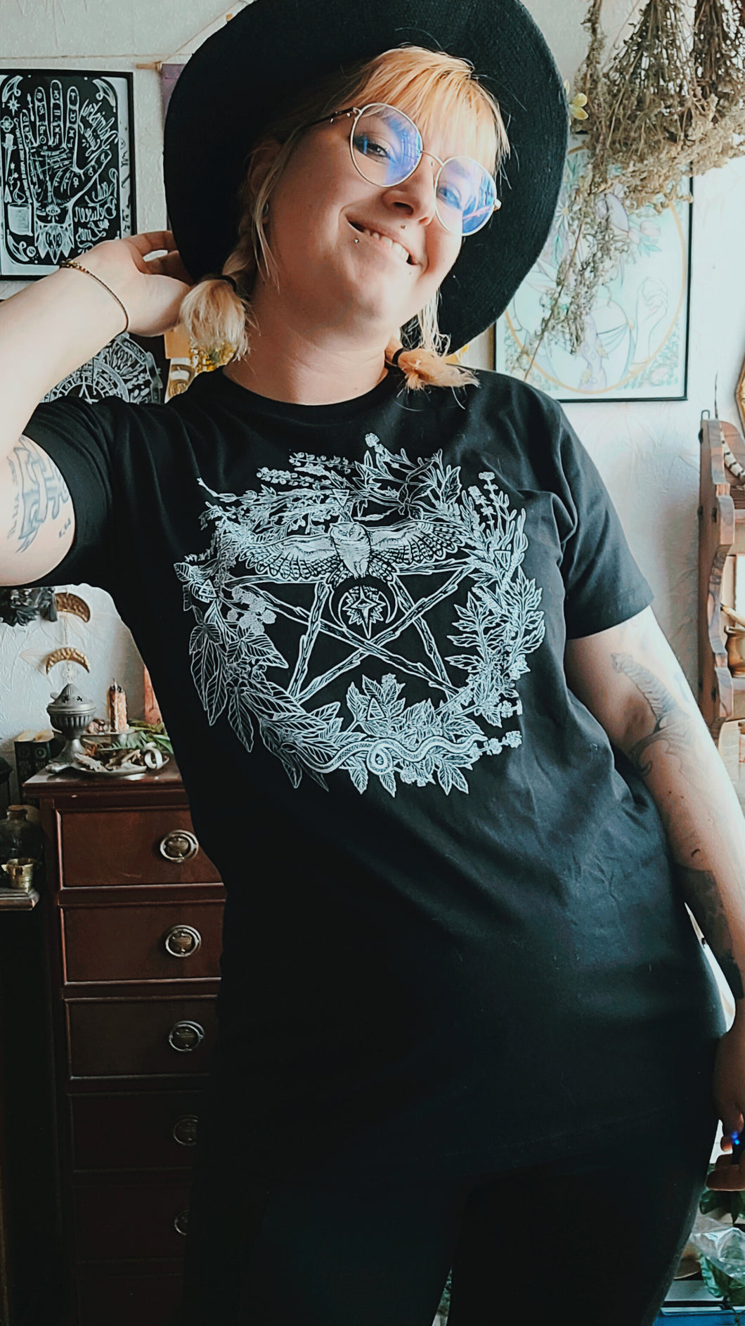 Le Pentacle de l'Herboriste - Tee-shirt unisexe