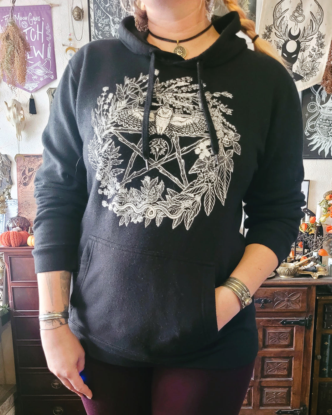 Le Pentacle de l'Herboriste - Sweats à capuche