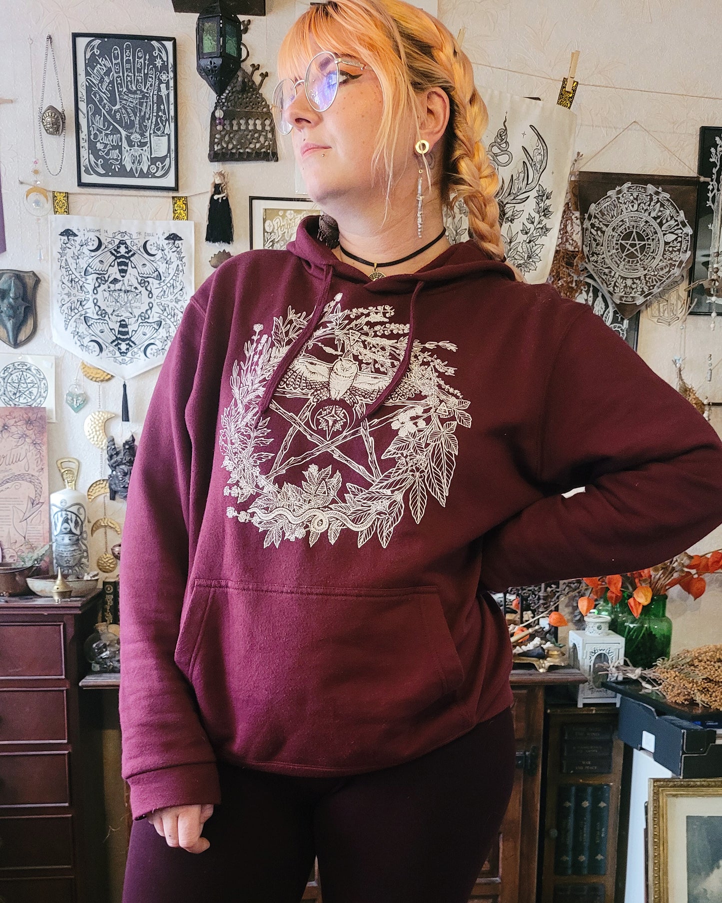 Le Pentacle de l'Herboriste - Sweats à capuche (L/XL)