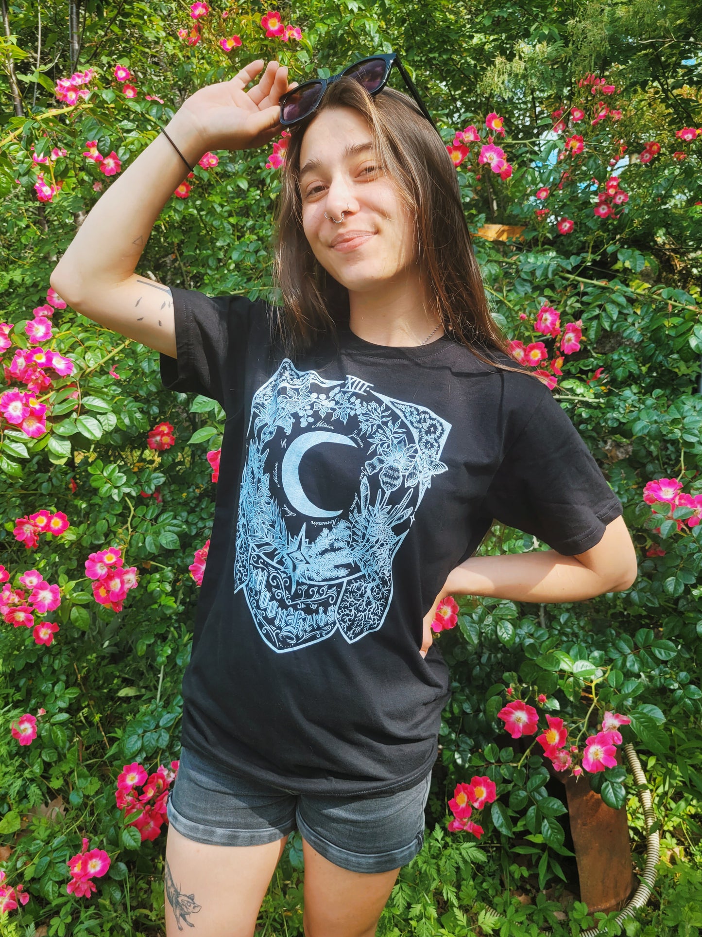 Moon Herbs - Tee shirt unisexe (reste S/M/L)