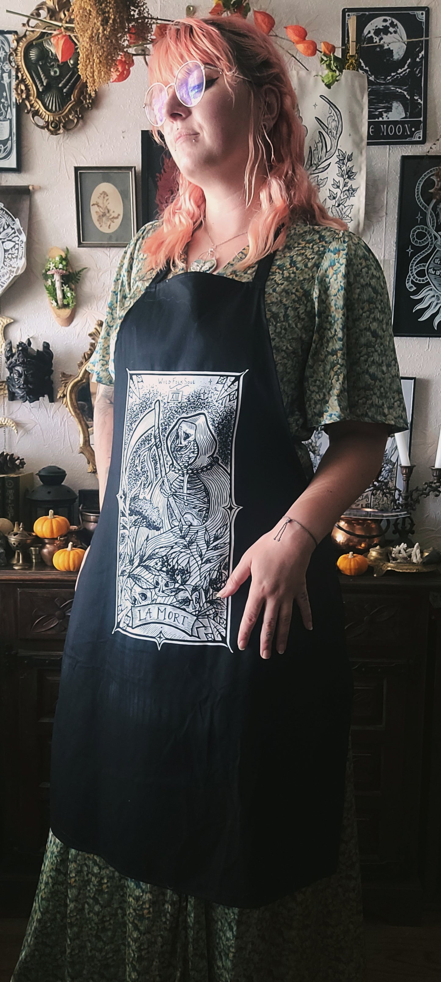 Arcane de Tarot La Mort - Tablier de cuisine