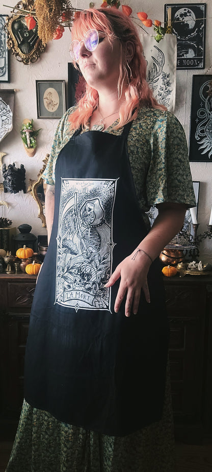 Arcane de Tarot La Mort - Tablier de cuisine