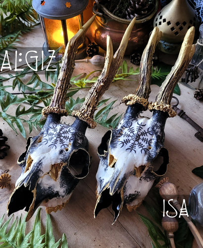 Sublimated Skulls Aegishjalmur - Home protection and magical ingredient...