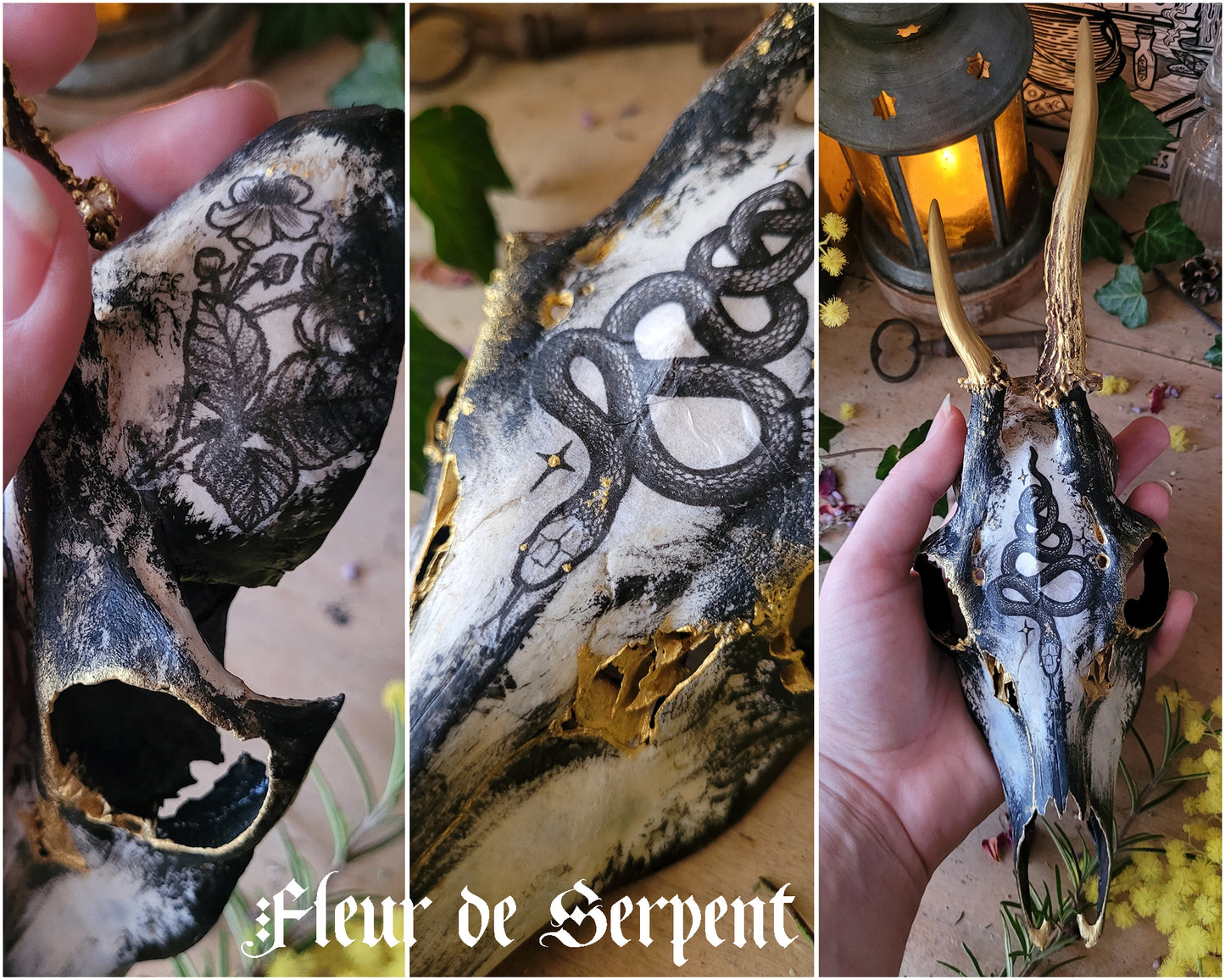 Sublimated Skulls Aegishjalmur - Home protection and magical ingredient...