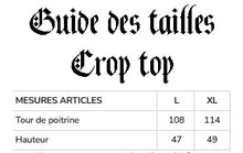 Charger l&#39;image dans la galerie, Mystic Midnight - Crop Top Bordeaux