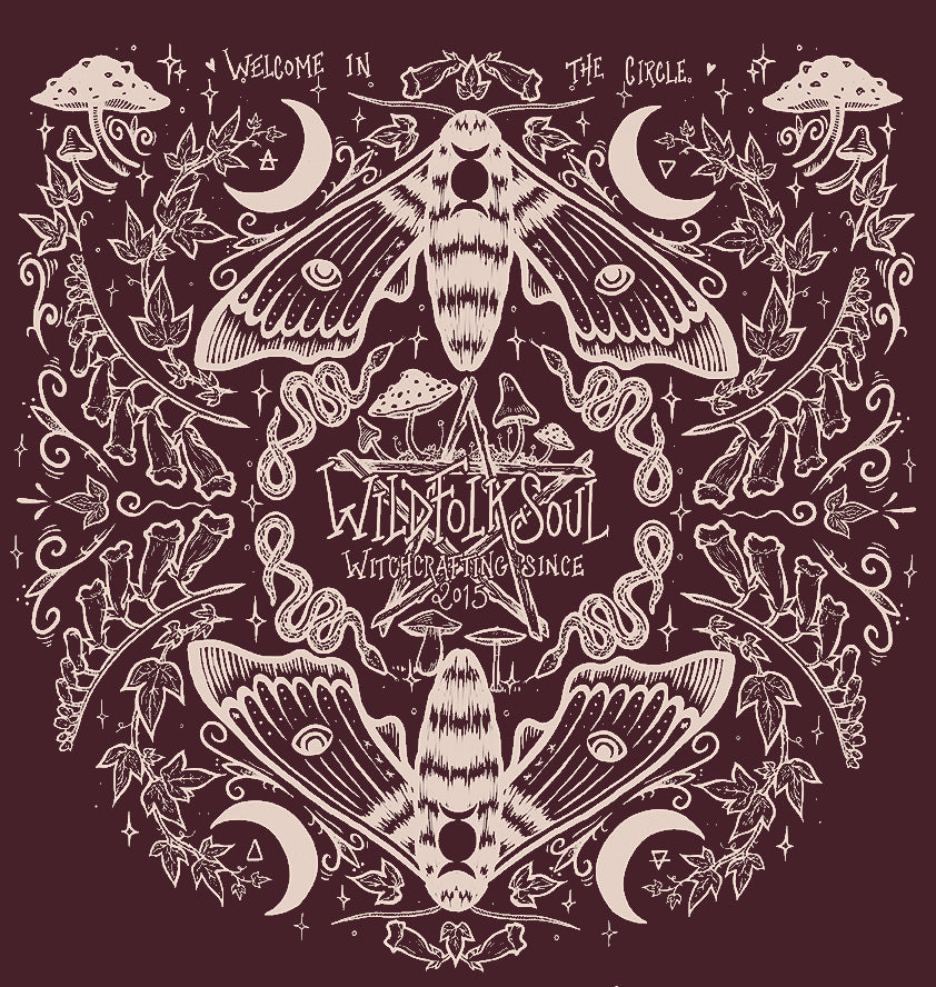 Mystic Midnight - Crop Top Bordeaux