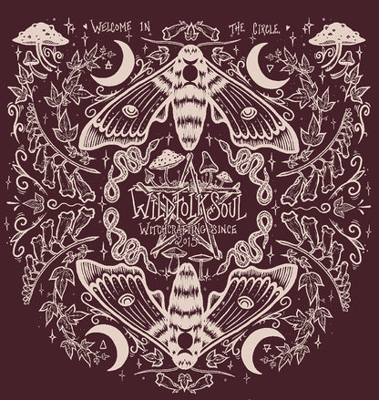 Mystic Midnight - Crop Top Bordeaux